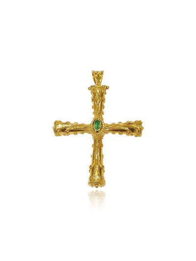 Σταυρός βυζαντινός 18Κ  01.01.066