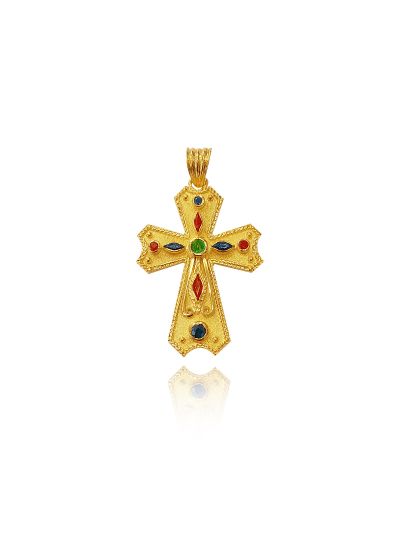 Σταυρός βυζαντινός 18Κ 01.01.669