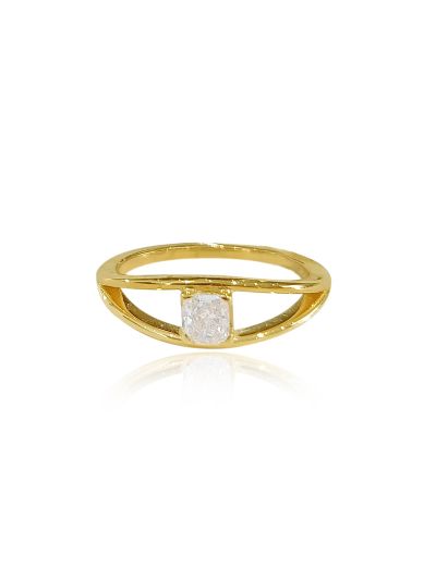 Δαχτυλίδι με διαμάντι 18Κ  01.02.605