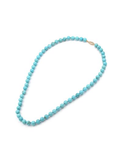 Κολιέ με τιρκουάζ  01.04.165