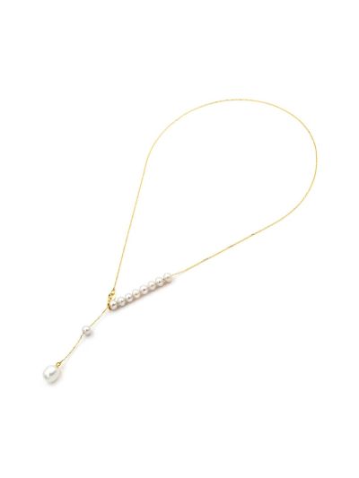 Κολιέ με λευκά μαργαριτάρια γλυκού νερού Fresh Water   01.04.246