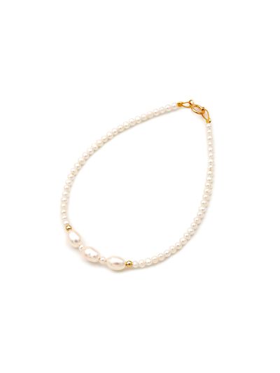 Βραχιόλι με μαργαριτάρια Fresh Water Pearl 01.06.361