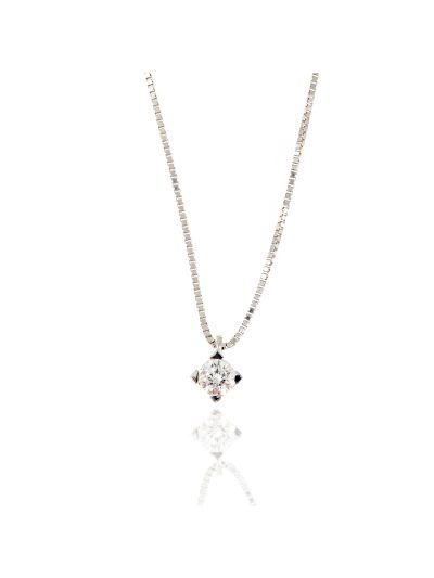 Μενταγιόν Μονόπετρο με Διαμάντι  01.07.269