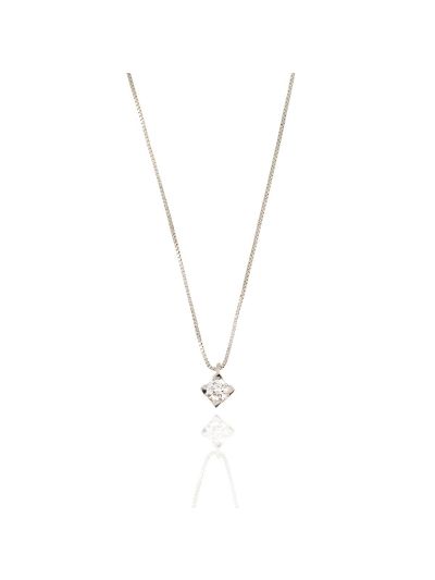 Μενταγιόν Μονόπετρο με Διαμάντι  01.07.270